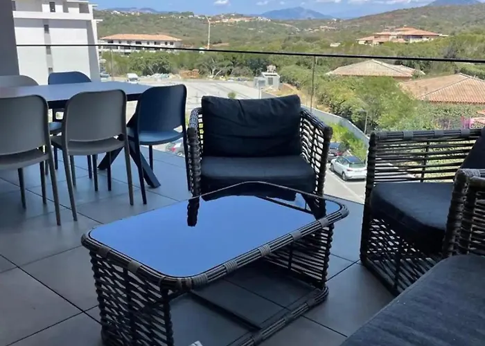 Magnifique T2 Neuf A 100 M De La D'agosta Apartment Albitreccia